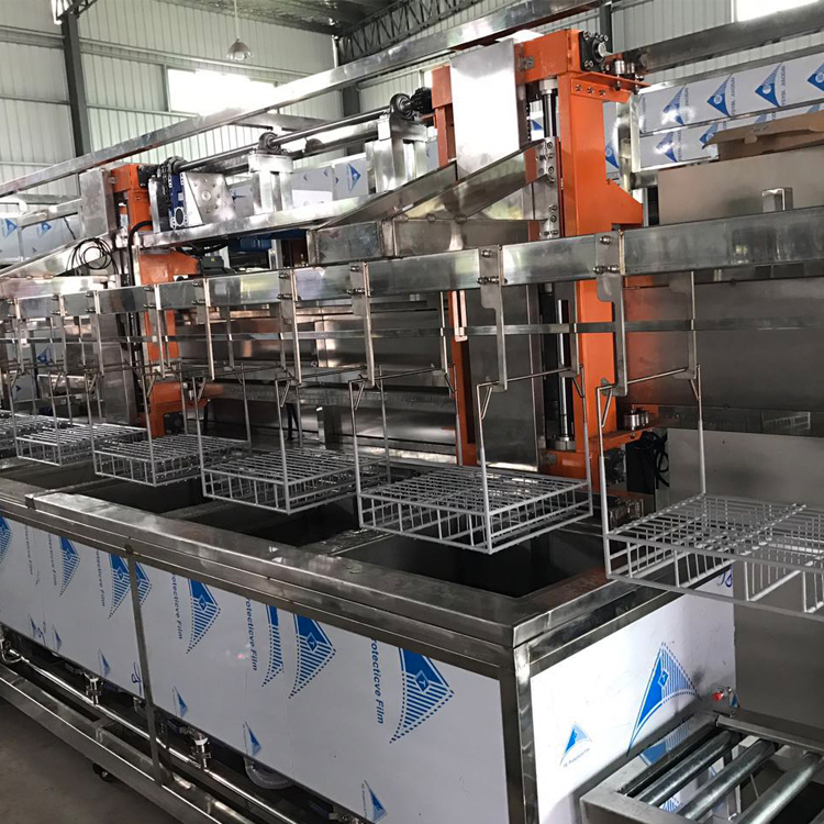 全自動(dòng)六槽超聲波清洗機(jī)